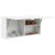 Dulap de perete de baie, alb, 80x25x40 cm, lemn prelucrat GartenMobel Dekor