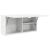Dulap de perete de baie, alb, 80x25x40 cm, lemn prelucrat GartenMobel Dekor