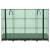 Strat înălțat cu husă de seră, aspect ratan, 160x40x123 cm GartenMobel Dekor