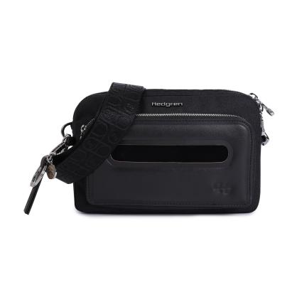Geanta Hedgren Americano Negru 15x3.5x23cm 100% Poliester RPET