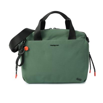 Geanta Hedgren Tomoko Duck Green 24.5x12.5x27cm 75*150D Poliester (53% RPET)