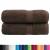 Prosoape oaspeți premium SOLUND, 2 buc. maro 30x50cm 600gsm GartenMobel Dekor