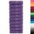 Prosoape mâini premium SOLUND 10 buc violet 30x30cm 600gsm GartenMobel Dekor