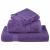 Prosoape mâini premium SOLUND 10 buc violet 30x30cm 600gsm GartenMobel Dekor