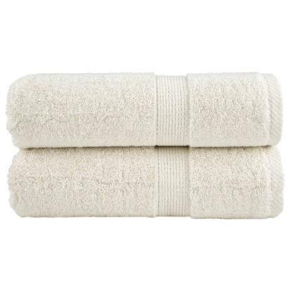 Prosoape oaspeți premium SOLUND 2 buc. crem 30x50 cm 600 gsm GartenMobel Dekor