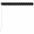 Copertină retractabilă manual cu LED, antracit, 300 x 250 cm GartenMobel Dekor