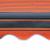 Copertină retractabilă manual LED, portocaliu/maro, 350x250 cm GartenMobel Dekor
