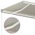 Copertină retractabilă manual cu LED, crem, 600x300 cm GartenMobel Dekor