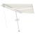 Copertină retractabilă manual cu LED, crem, 400x300 cm GartenMobel Dekor