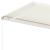 Copertină retractabilă manual, crem, 600x300 cm GartenMobel Dekor