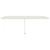 Copertină retractabilă manual cu LED, crem, 600x300 cm GartenMobel Dekor