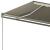 Copertină autonomă retractabilă automat, crem, 300x250 cm GartenMobel Dekor