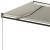 Copertină autonomă retractabilă automat, crem, 350x250 cm GartenMobel Dekor