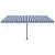 Copertină autonomă retractabilă automat albastru&alb 450x300 cm GartenMobel Dekor