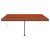 Copertină autonomă retractabilă automat oranj&maro 450x300 cm GartenMobel Dekor