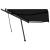 Copertină autonomă retractabilă manual, antracit, 500x300 cm GartenMobel Dekor