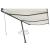 Copertină autonomă retractabilă manual, crem, 600x300 cm GartenMobel Dekor