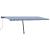 Copertină retractabilă manual cu LED albastru și alb 600x300 cm GartenMobel Dekor