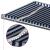 Copertină retractabilă manual cu LED albastru și alb 600x300 cm GartenMobel Dekor