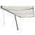 Copertină retractabilă manual cu LED, crem, 600x300 cm GartenMobel Dekor