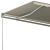Copertină autonomă retractabilă automat, crem, 600x300 cm GartenMobel Dekor