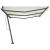 Copertină autonomă retractabilă manual, crem, 600x350 cm GartenMobel Dekor