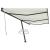 Copertină autonomă retractabilă manual, crem, 600x350 cm GartenMobel Dekor