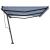 Copertină autonomă retractabilă automat albastru&alb 600x350 cm GartenMobel Dekor