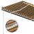 Copertină retractabilă manual cu LED, galben&alb, 3x2,5 m GartenMobel Dekor