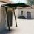 Copertină retractabilă automat cu stâlpi, antracit, 3,5x2,5 m GartenMobel Dekor