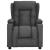 Fotoliu cu ridicare, gri închis, textil GartenMobel Dekor