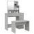Set măsuță de toaletă, gri beton, 86,5x35x136 cm GartenMobel Dekor