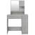 Set măsuță de toaletă, gri beton, 86,5x35x136 cm GartenMobel Dekor
