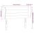 Tăblie de pat cu aripioare roz 103x23x78/88 cm catifea GartenMobel Dekor