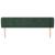 Tăblie de pat cu aripioare verde închis 163x23x78/88 cm catifea GartenMobel Dekor
