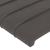 Tăblie de pat cu aripioare gri închis 183x23x78/88 cm catifea GartenMobel Dekor