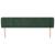 Tăblie de pat cu aripioare verde închis 203x23x78/88 cm catifea GartenMobel Dekor