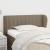 Tăblie de pat cu aripioare gri taupe 93x23x78/88 cm textil GartenMobel Dekor