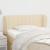 Tăblie de pat cu aripioare crem 93x23x78/88 cm textil GartenMobel Dekor