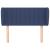 Tăblie de pat cu aripioare albastru 93x23x78/88 cm textil GartenMobel Dekor