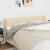Tăblie de pat cu aripioare crem 163x23x78/88 cm material textil GartenMobel Dekor