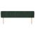 Tăblie de pat cu aripioare verde închis 163x23x78/88 cm catifea GartenMobel Dekor