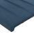 Tăblie pat cu aripioare albastru închis 163x23x78/88 cm catifea GartenMobel Dekor