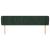 Tăblie de pat cu aripioare verde închis 183x23x78/88 cm catifea GartenMobel Dekor