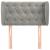 Tăblie de pat cu aripioare gri deschis 83x23x78/88 cm catifea GartenMobel Dekor