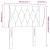 Tăblie de pat cu aripioare gri închis 83x23x78/88 cm catifea GartenMobel Dekor