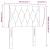 Tăblie de pat cu aripioare verde închis 83x23x78/88 cm catifea GartenMobel Dekor