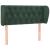 Tăblie de pat cu aripioare verde închis 93x23x78/88 cm catifea GartenMobel Dekor