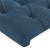Tăblie pat cu aripioare albastru închis 147x23x78/88 cm catifea GartenMobel Dekor
