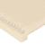 Tăblie de pat cu aripioare, crem, 203x23x118/128 cm, textil GartenMobel Dekor